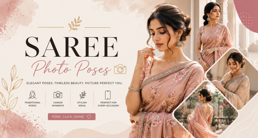 Saree Poses Photos | Mishrana